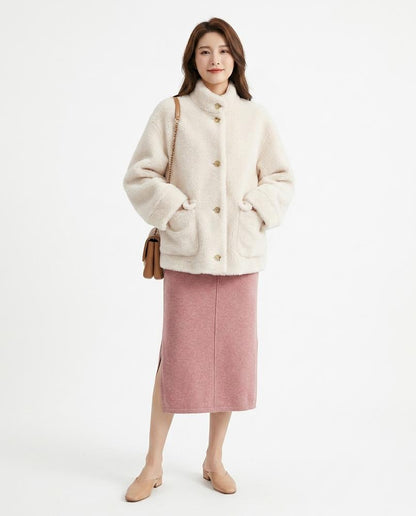 Nord Wear - Dusol | Plush Button-Up Jacket Women
