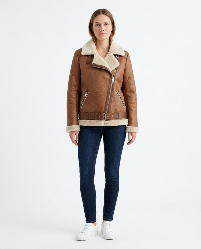 Nord Wear - Cados | Sherpa-Lined Belted Jacket Women