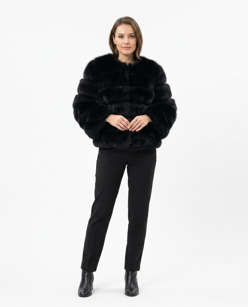 Nord Wear - Vipok | Faux Fur Collarless Jacket Women