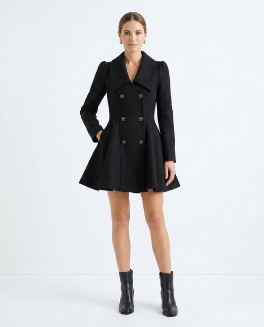 Nord Wear - Dokut | Double-Breasted Flared Coat Women