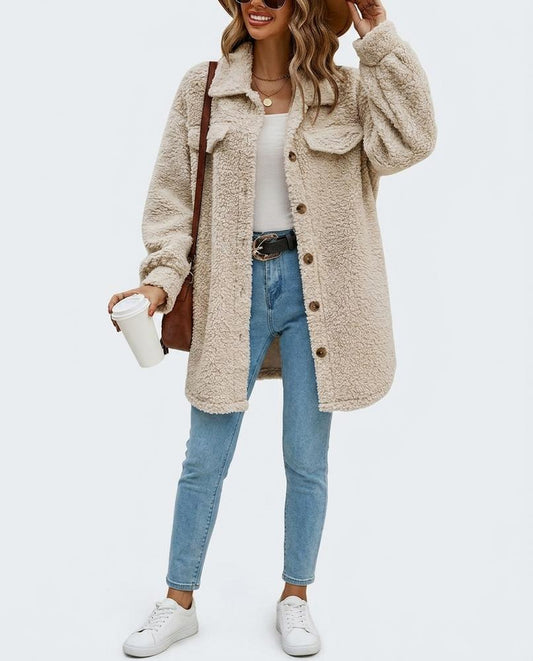 Nord Wear - Dumes | Plush Button-Down Jacket Women