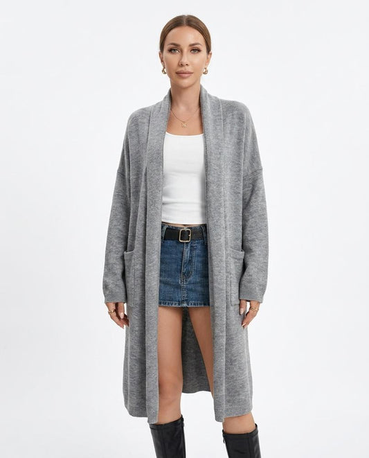 Nord Wear - Yolum | Longline Open-Front Knit Cardigan Women
