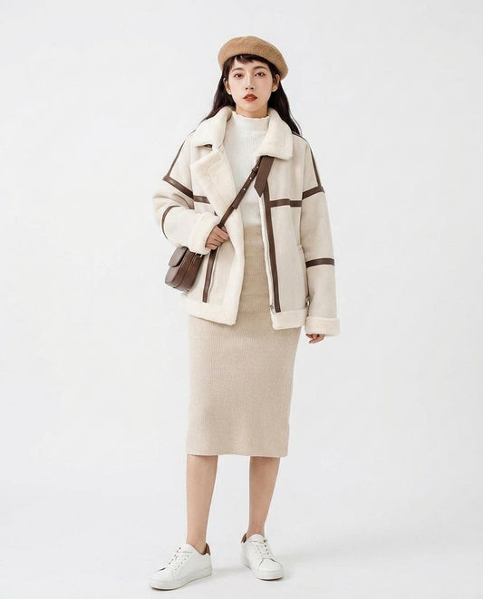 Nord Wear - Tabom | Shearling-Lined Paneled Jacket Women