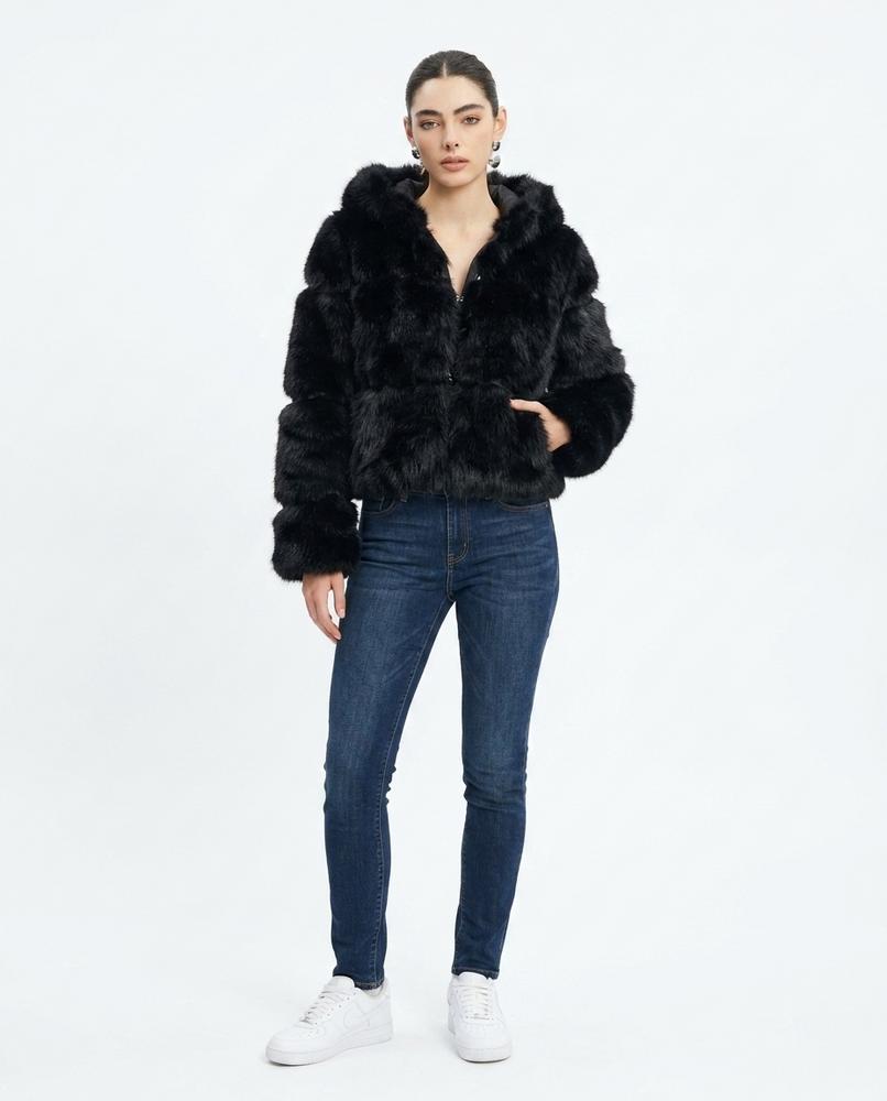 Nord Wear - Yovad | Hooded Faux-Fur Jacket Women