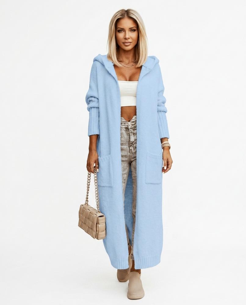 Nord Wear - Ronon | Hooded Open-Front Knit Cardigan Women