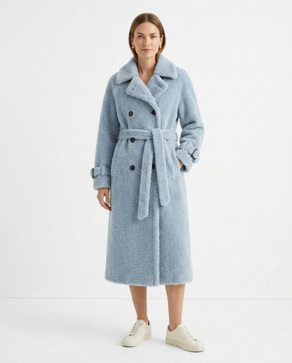 Nord Wear - Dorun | Double-Breasted Teddy-Fleece Coat Women