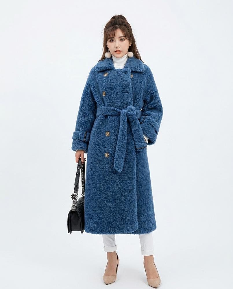 Nord Wear - Dorun | Double-Breasted Teddy-Fleece Coat Women