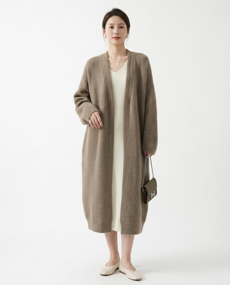 Nord Wear - Remen | Open-Front Longline Knit Cardigan Women