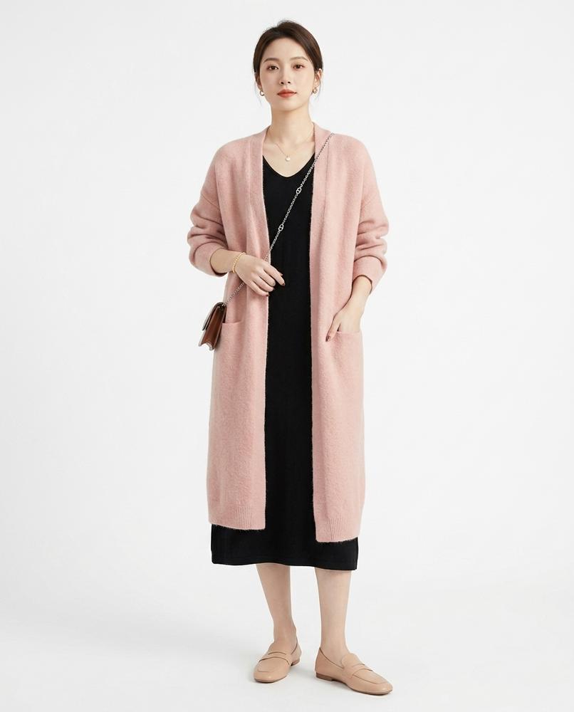 Nord Wear - Remen | Open-Front Longline Knit Cardigan Women