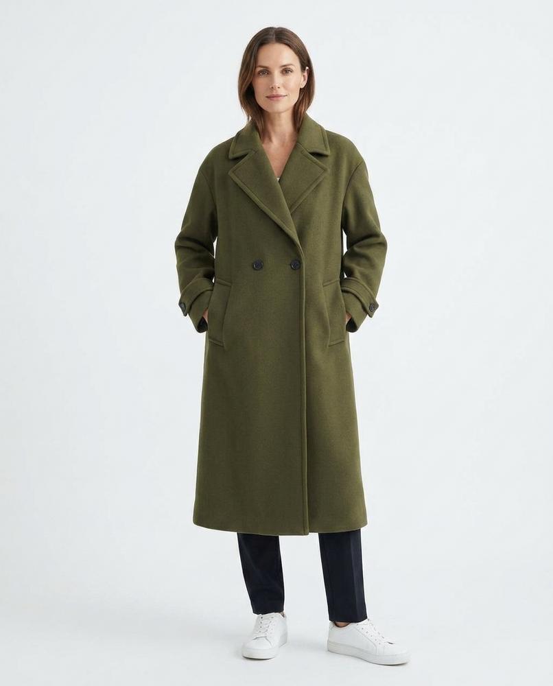 Nord Wear - Rugok | Double-Breasted Relaxed-Fit Coat Women