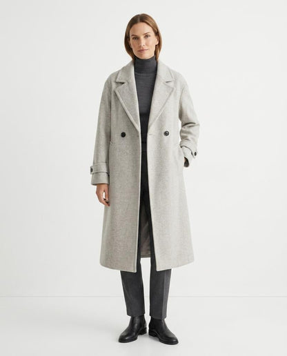 Nord Wear - Rugok | Double-Breasted Relaxed-Fit Coat Women