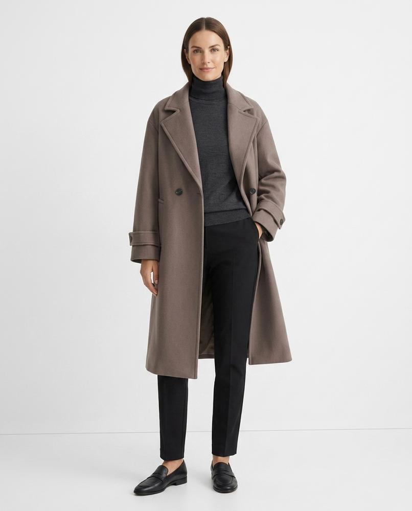 Nord Wear - Rugok | Double-Breasted Relaxed-Fit Coat Women