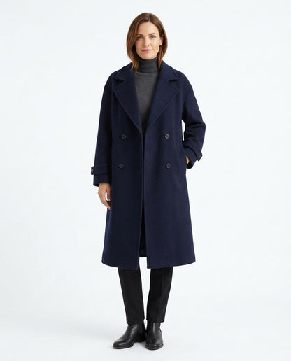 Nord Wear - Rugok | Double-Breasted Relaxed-Fit Coat Women