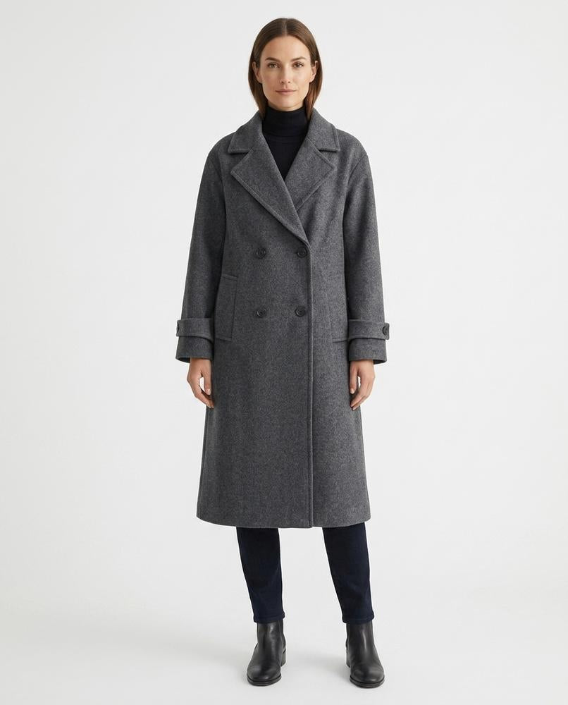 Nord Wear - Rugok | Double-Breasted Relaxed-Fit Coat Women