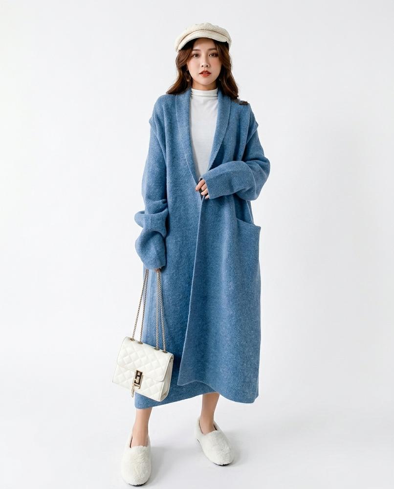 Nord Wear - Cevir | Belted Longline Knit Cardigan Women