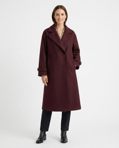Nord Wear - Rugok | Double-Breasted Relaxed-Fit Coat Women