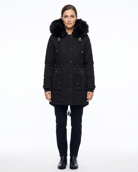 Nord Wear - Miwas | Lined Fur-Trimmed Coat Women
