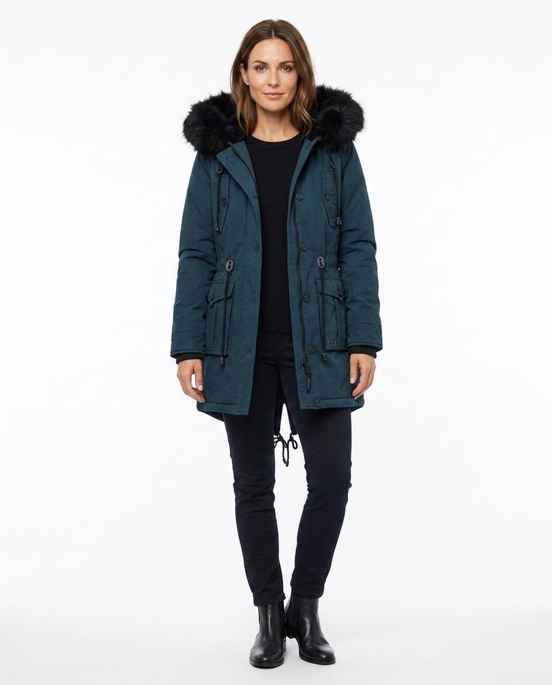 Nord Wear - Miwas | Lined Fur-Trimmed Coat Women