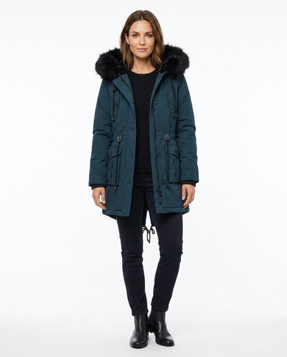 Nord Wear - Miwas | Lined Fur-Trimmed Coat Women