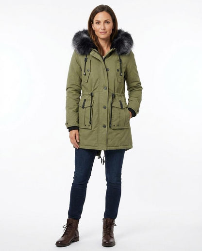 Nord Wear - Miwas | Lined Fur-Trimmed Coat Women