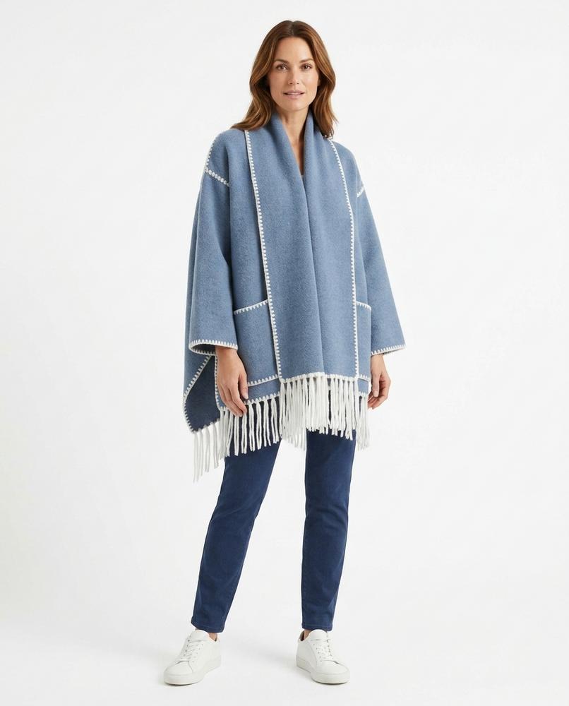 Nord Wear - Sonus | Hooded Contrast-Trim Coat Women