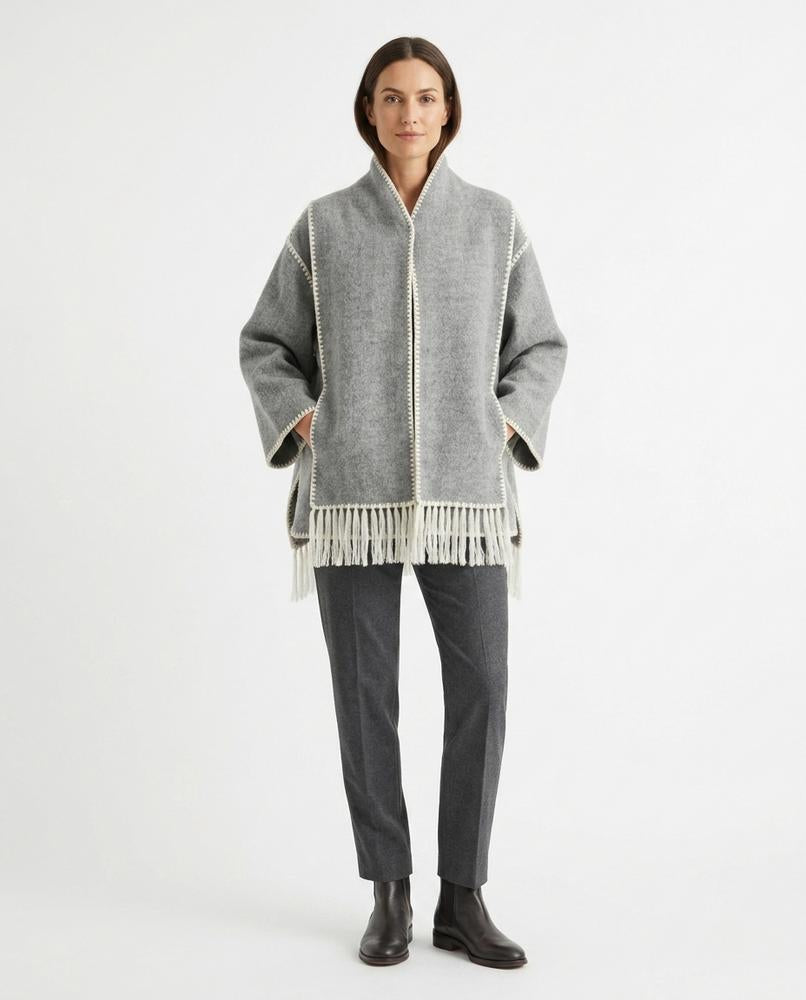 Nord Wear - Sonus | Hooded Contrast-Trim Coat Women