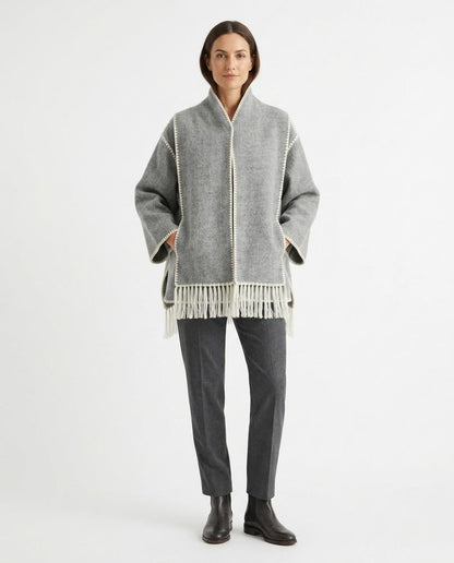 Nord Wear - Sonus | Hooded Contrast-Trim Coat Women