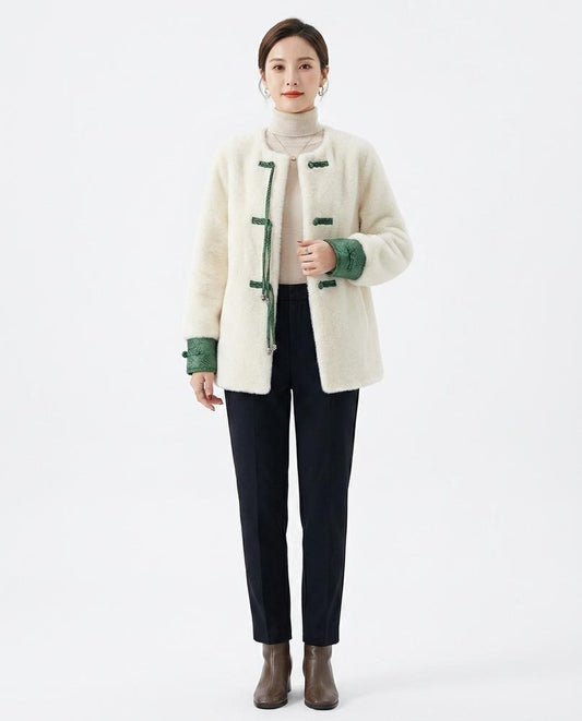 Nord Wear - Rohuv | Collarless Plush Coat Women