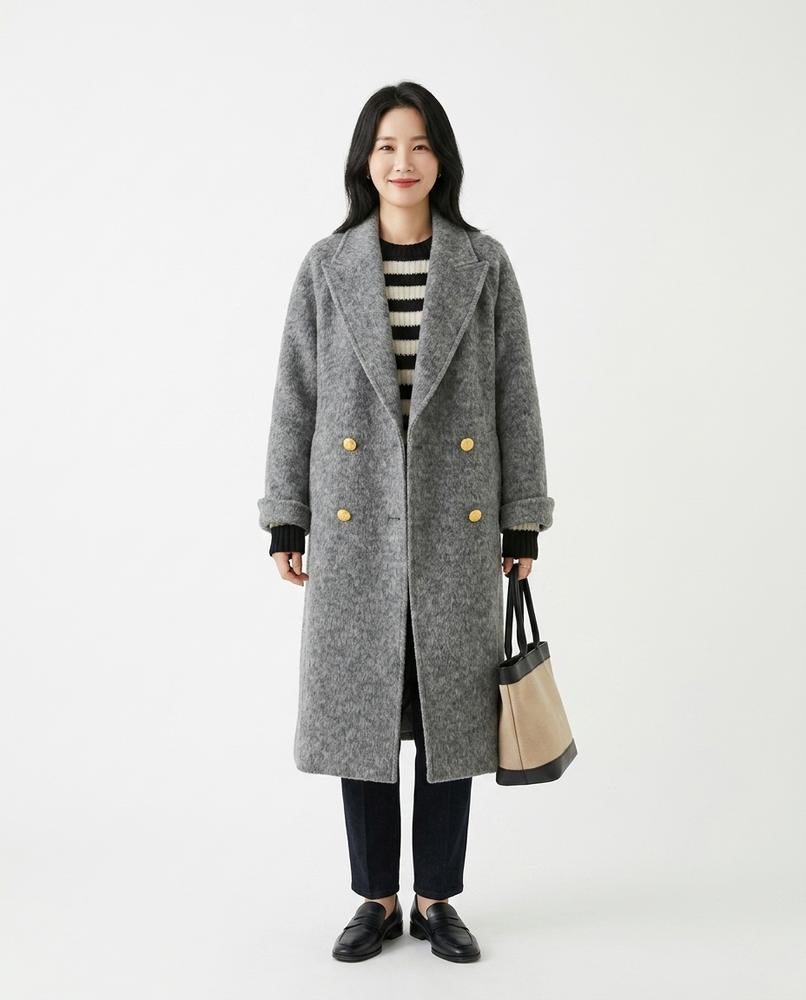 Nord Wear - Aetad | Double-Breasted Longline Coat Women