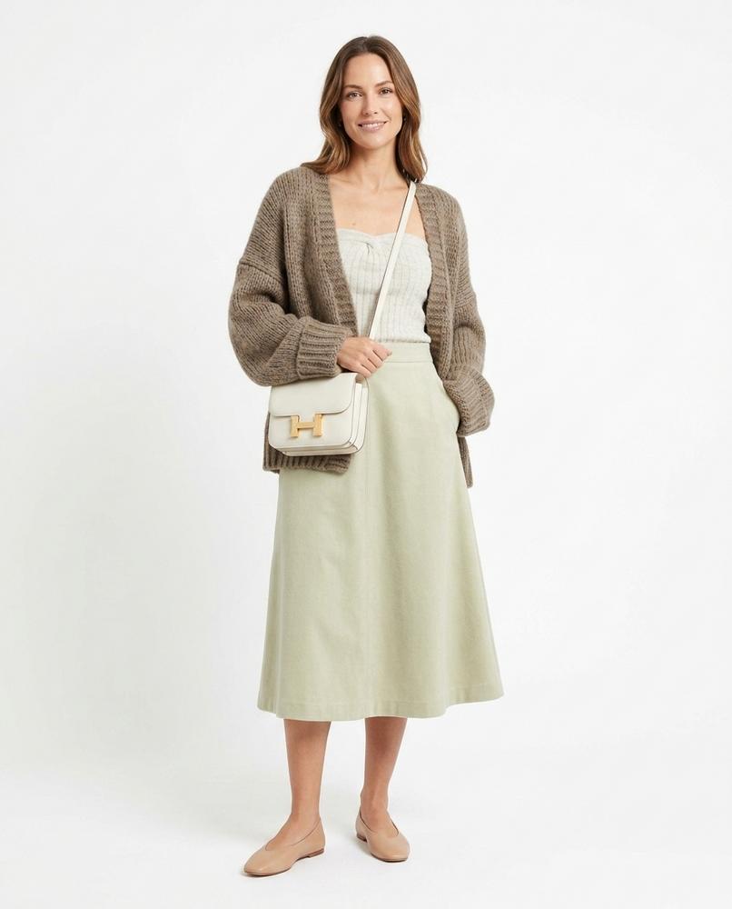 Nord Wear - Tatun | Chunky Knit Relaxed Fit Knit Cardigan Women