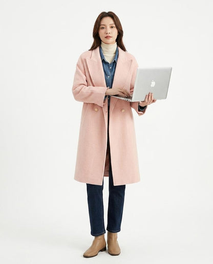 Nord Wear - Aetad | Double-Breasted Longline Coat Women