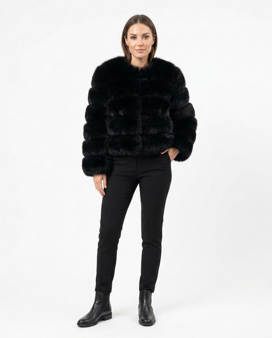 Nord Wear - Dudor | Tiered Faux Fur Jacket Women