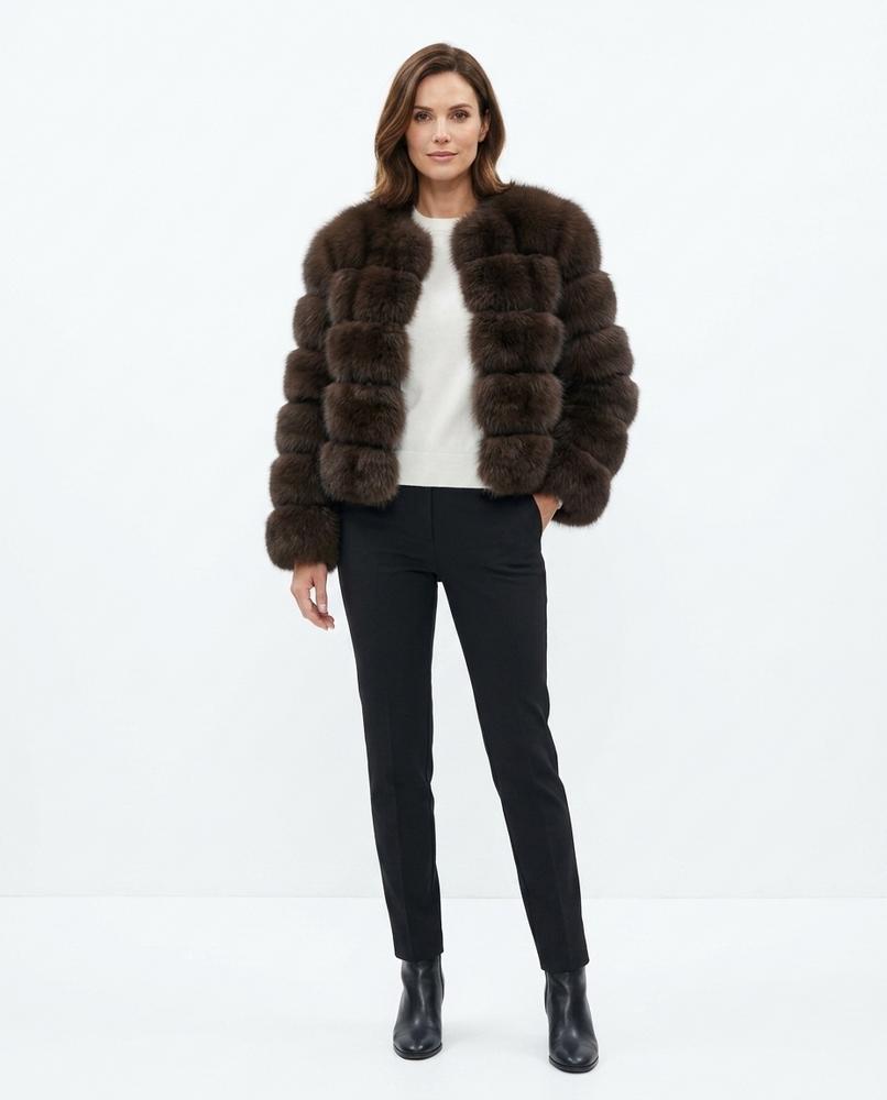 Nord Wear - Dudor | Tiered Faux Fur Jacket Women