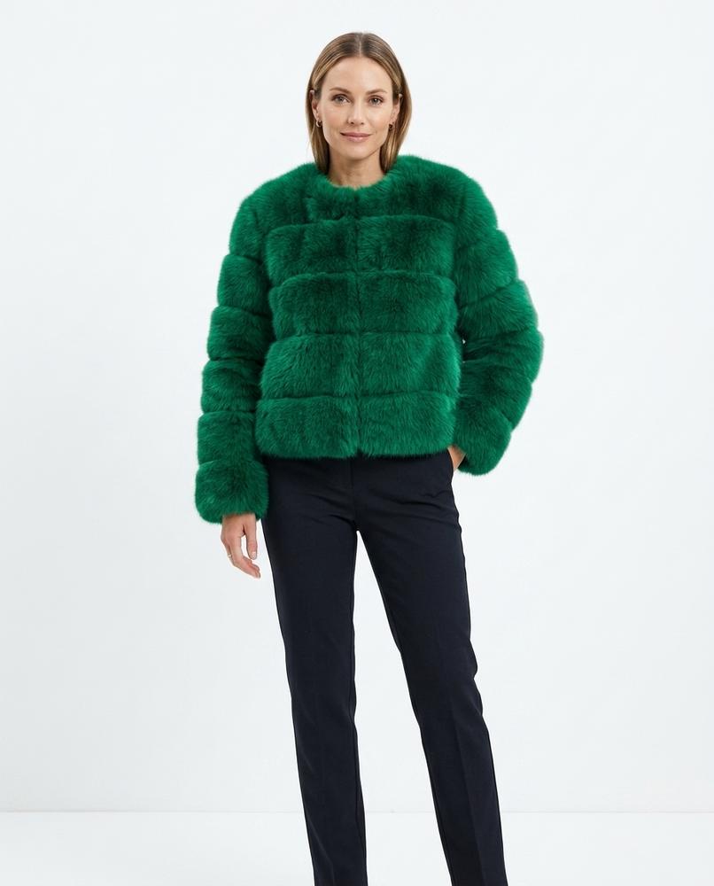 Nord Wear - Dudor | Tiered Faux Fur Jacket Women