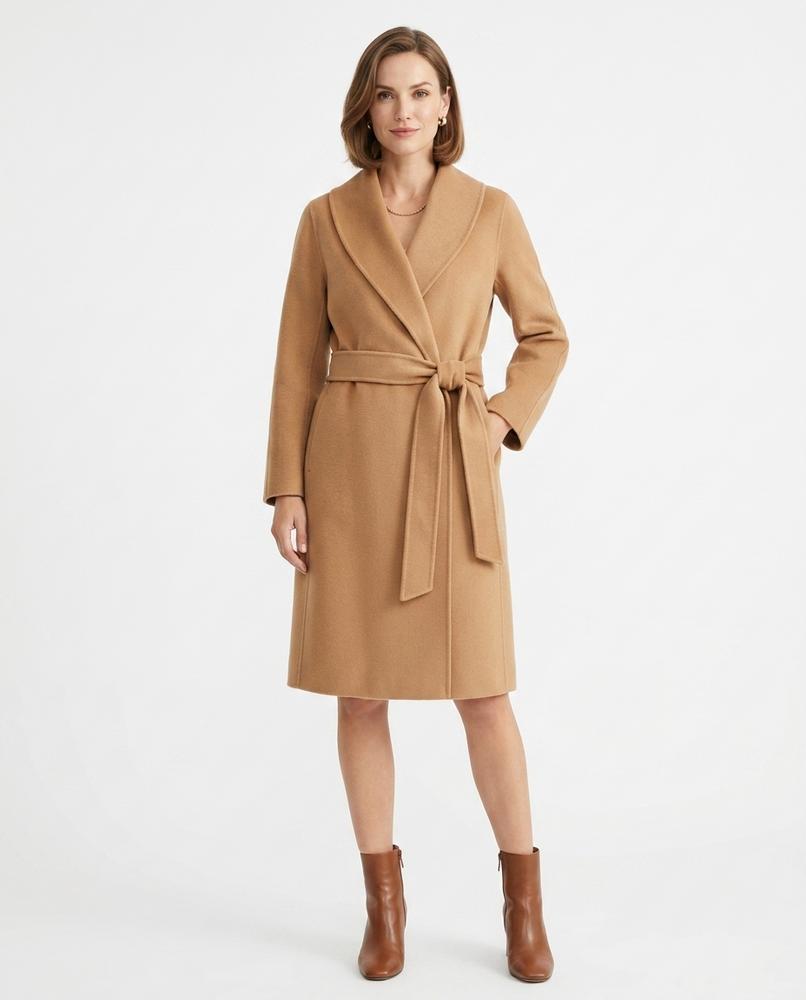 Nord Wear - Nihil | Woolen Belted Coat Women