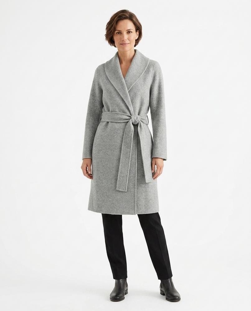 Nord Wear - Nihil | Woolen Belted Coat Women