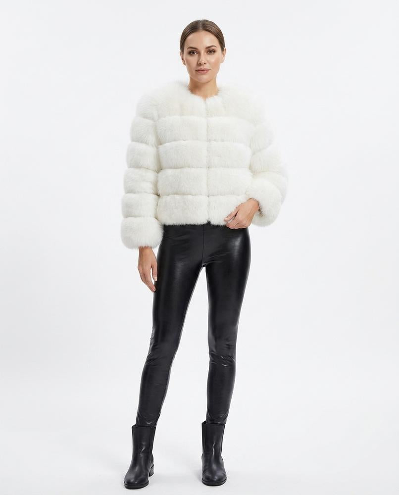Nord Wear - Dudor | Tiered Faux Fur Jacket Women