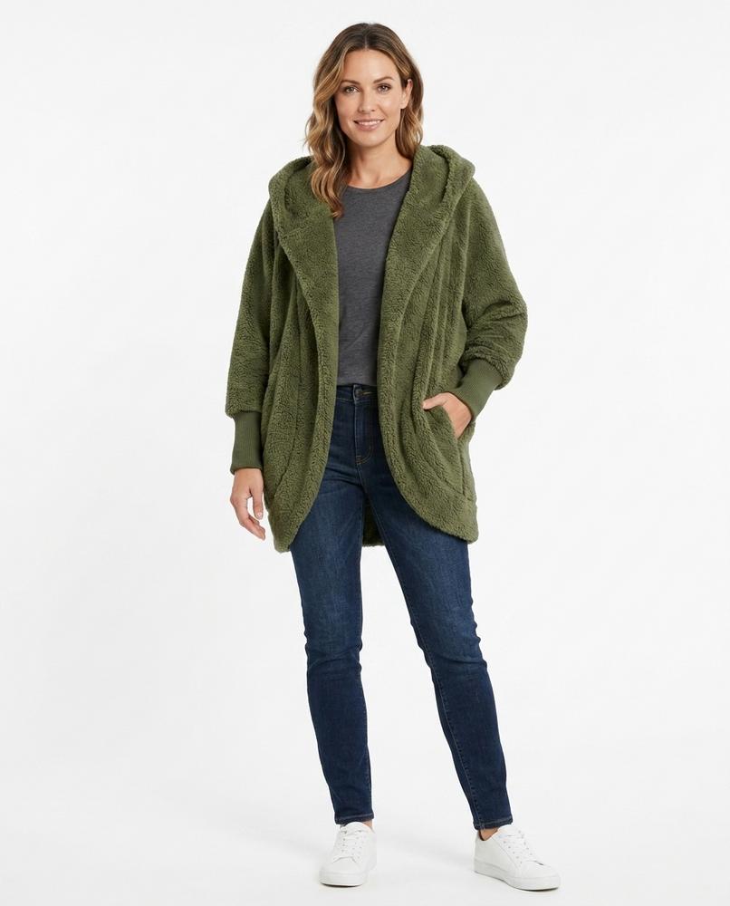 Nord Wear - Luvis | Plush Hooded Coat Women