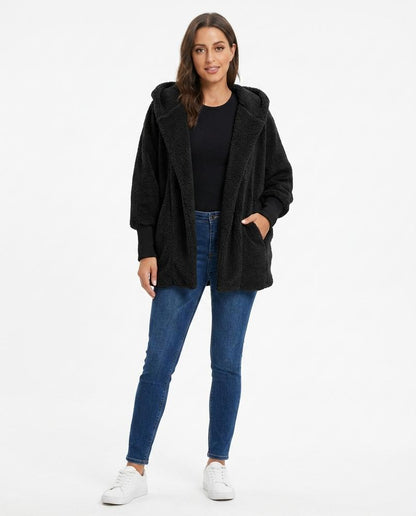 Nord Wear - Luvis | Plush Hooded Coat Women