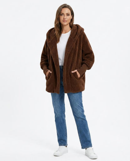 Nord Wear - Luvis | Plush Hooded Coat Women