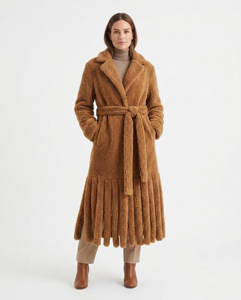 Nord Wear - Kusel | Textured Belted Coat Women