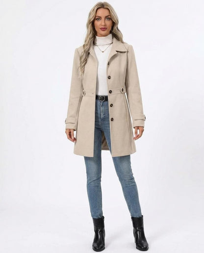Nord Wear - Dinod | Tailored Buttoned Coat Women