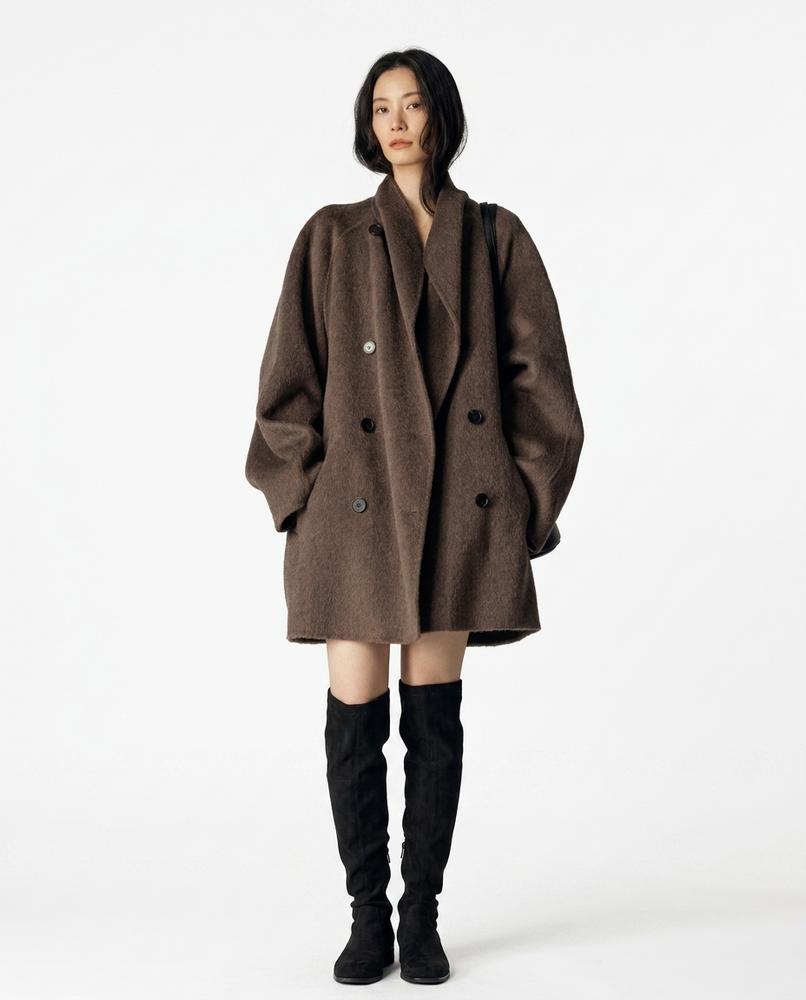 Nord Wear - Devut | Double-Breasted Oversized Coat Women