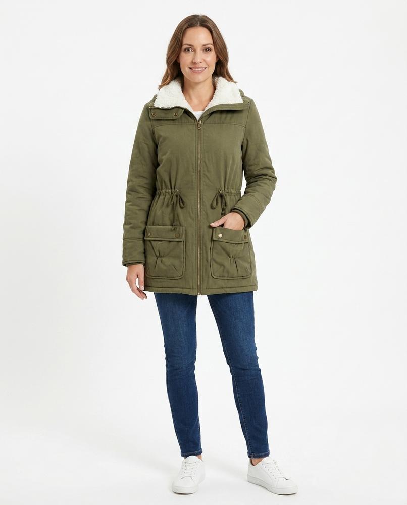 Nord Wear - Vehuv | Lined Drawstring-Waist Coat Women