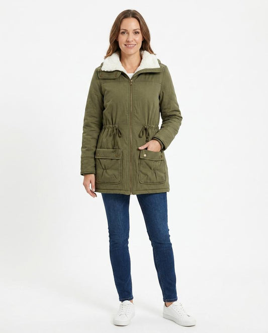 Nord Wear - Vehuv | Lined Drawstring-Waist Coat Women