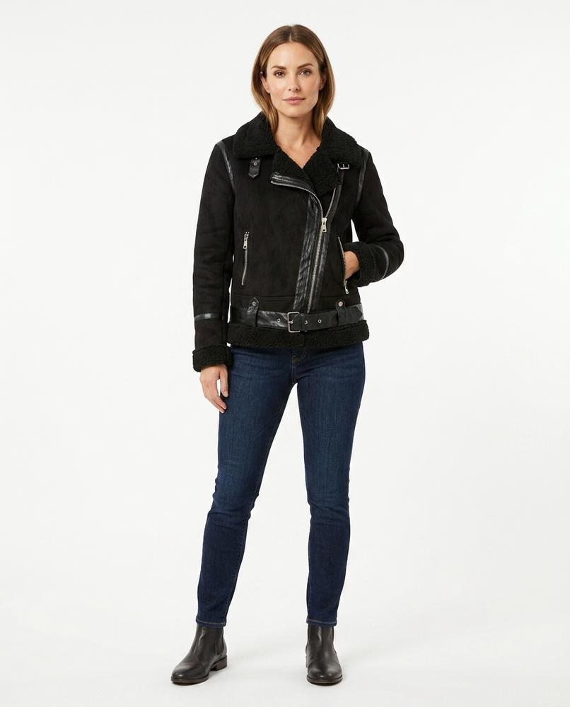 Nord Wear - Zusos | Shearling-Lined Belted Jacket Women