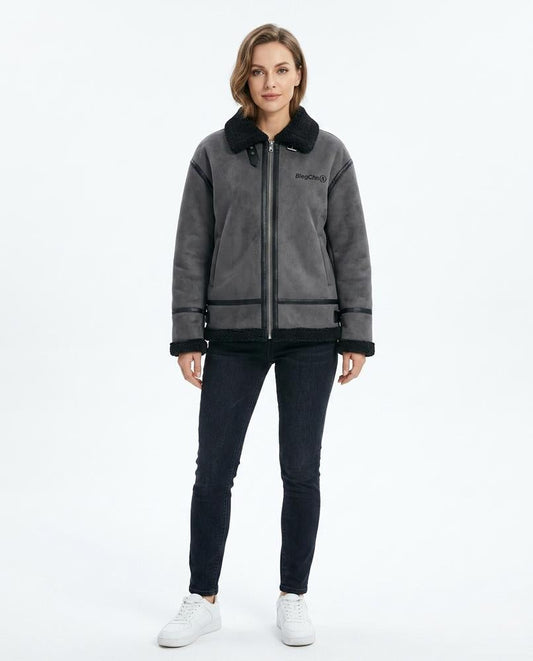 Nord Wear - Yihod | Shearling-Lined Zip-Up Jacket Unisex