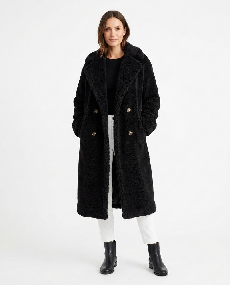 Nord Wear - Semes | Plush Straight-Cut Coat Women