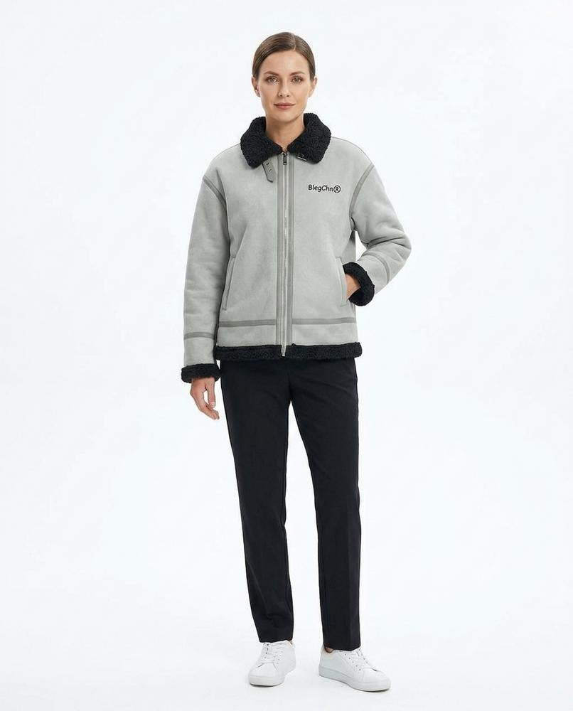 Nord Wear - Yihod | Shearling-Lined Zip-Up Jacket Unisex