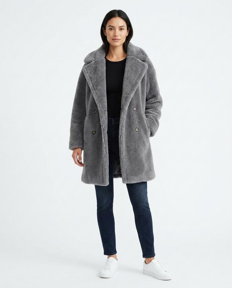 Nord Wear - Semes | Plush Straight-Cut Coat Women